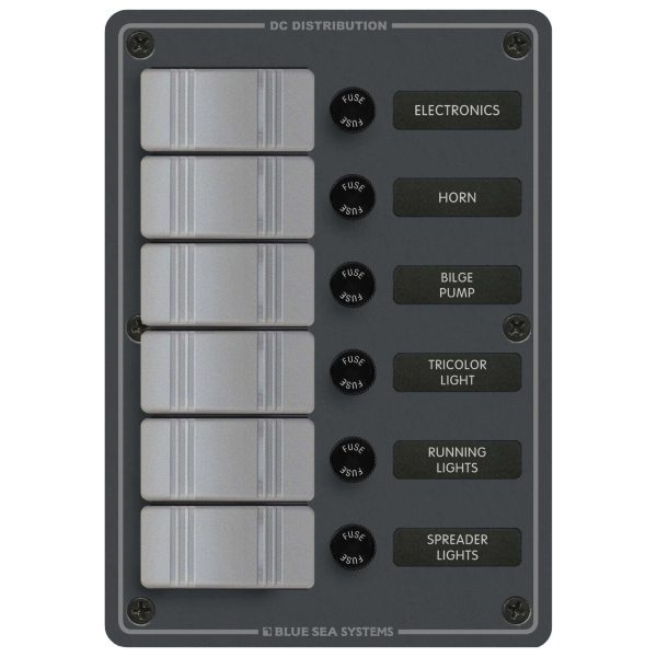 BlueSea ConturaSwitchWaterproofFusePanels