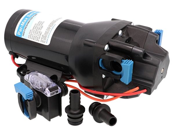 Jabsco Multi SystemPar Max4 4 OutletsAutomaticWaterPressurePump PartNo.Q402J 115S