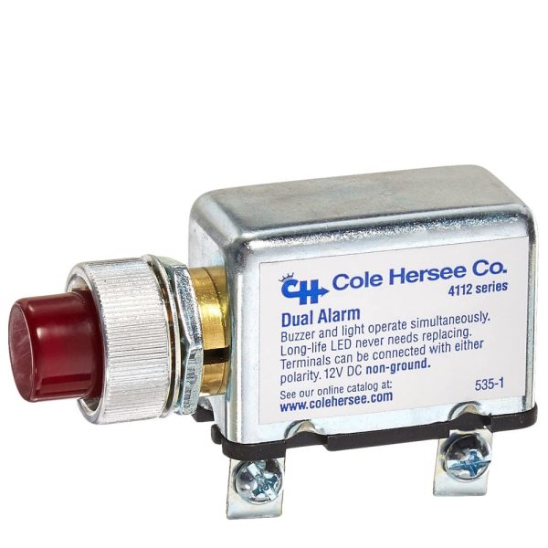 cole hersee dual alarm light buzzer